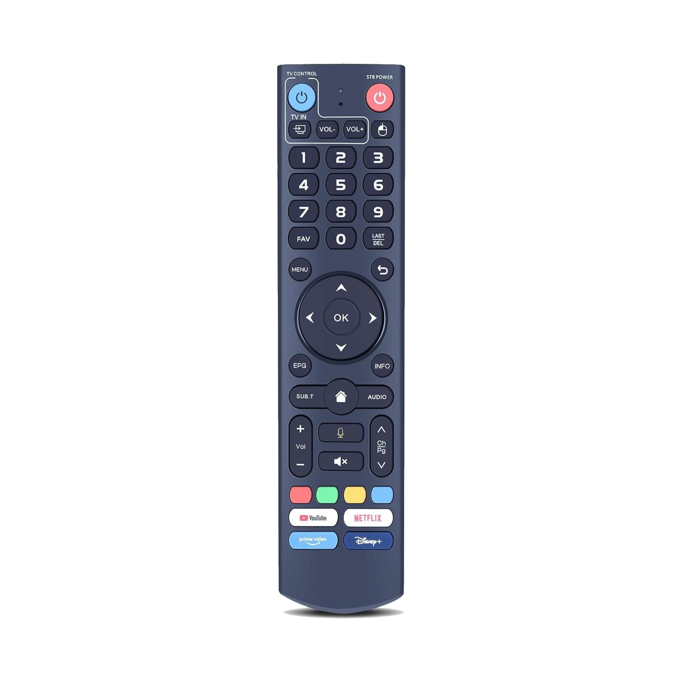 Backlit Voice Remote Control