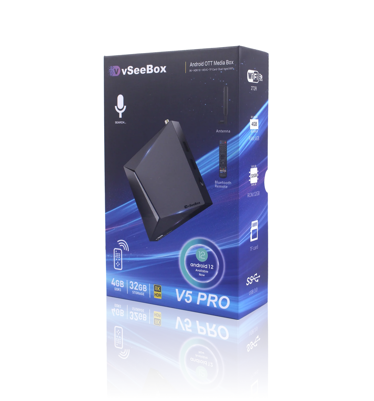 V5 Box vSeeBox V5 Pro: The 8K HDR Android TV Box for 2025 – VSeeBoxs