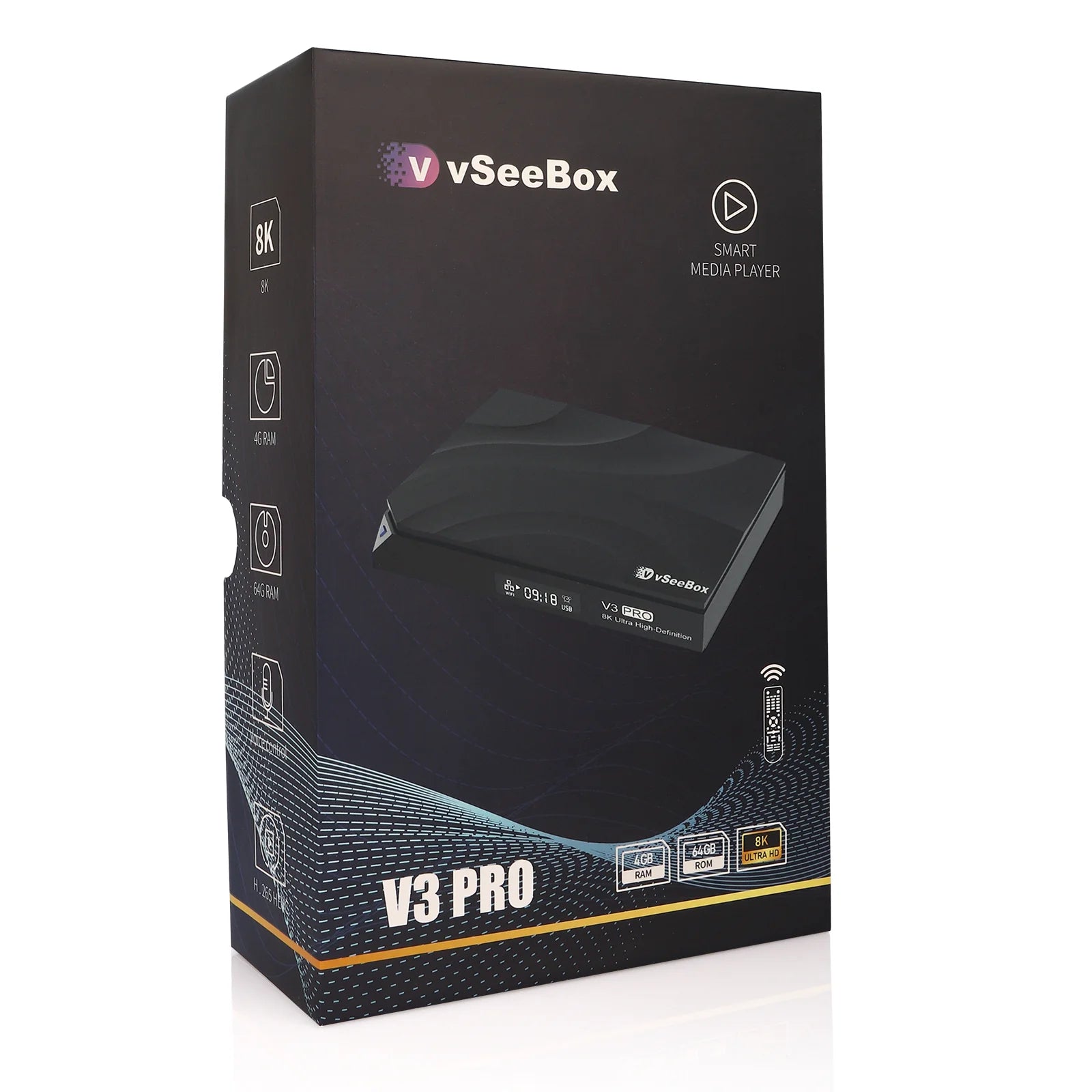 vSeeBox V3 Pro Cutting-Edge Streaming Box | Check Boosted Specs