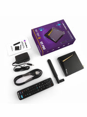 vSeeBox V2 Pro (Wholesale) Fully-Loaded 8k Android TV 10 IPTV Stream Box, Voice Control Remote, 4Gb RAM & 32 GB Media Player